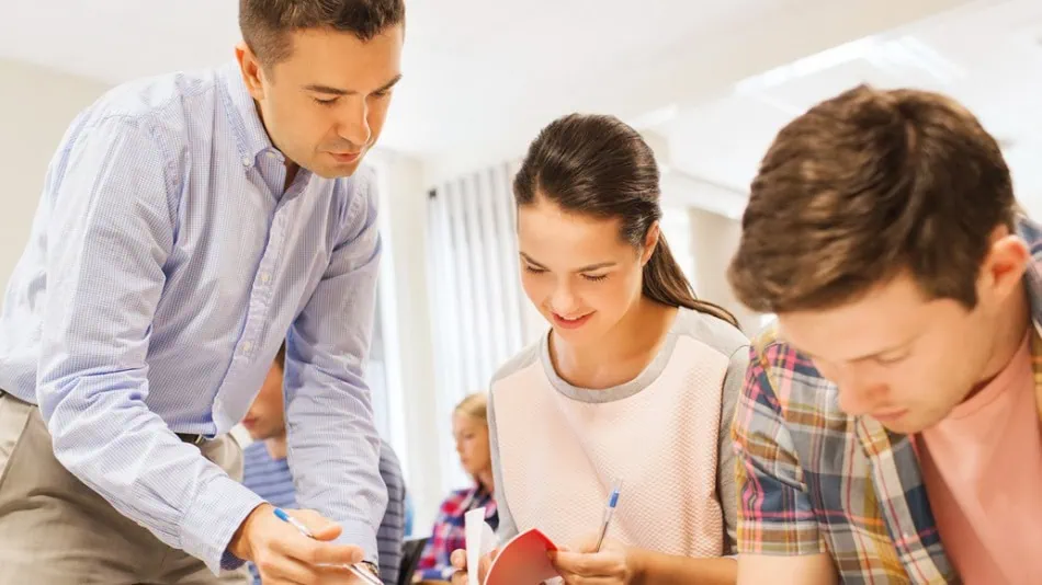 group-of-students-and-teacher-with-notebook-picture-id531626399-1
